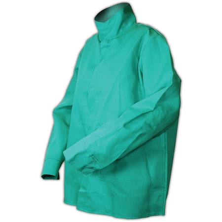 1530RF Green ArcRated 90 Oz Cotton Relaxed Fit Jacket, XXL